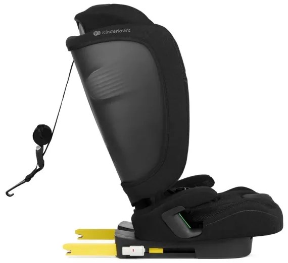 KINDERKRAFT - Seggiolino auto FIX2GO i-Size 76-150 cm nero