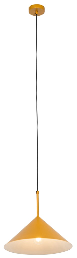 Lampada a sospensione di design gialla - Triangolo