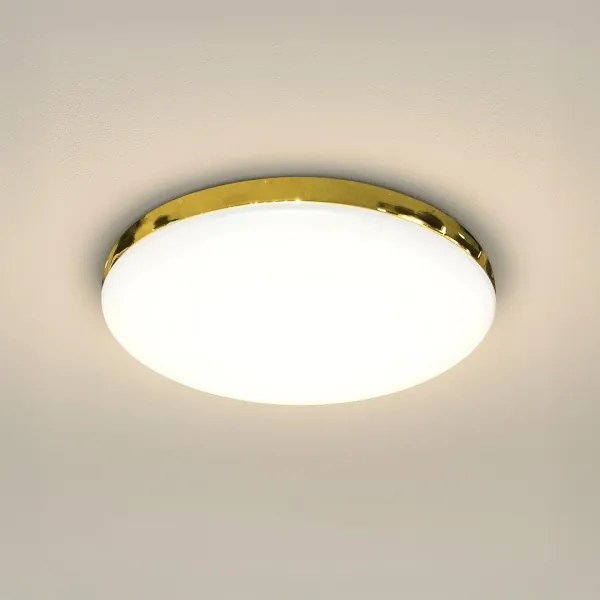 Plafoniera LED da bagno MAYA LED/15W/230V diametro 33 cm IP44 oro