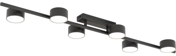 Plafoniera BET 6xGX53/12W/230V nero