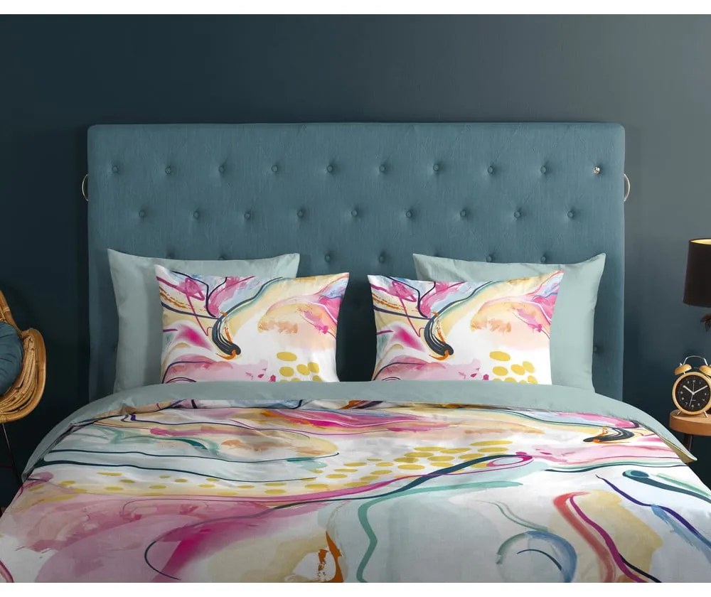 Set copripiumino e federa in cotone per letto matrimoniale ed esteso 200x220 cm Magic – Good Morning