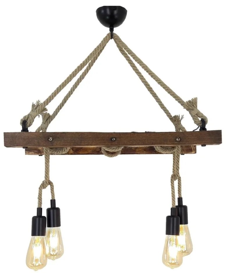 Lampadario marrone Halat – Opviq lights