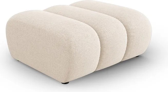 Poggiapiedi color crema Lupine – Micadoni Home