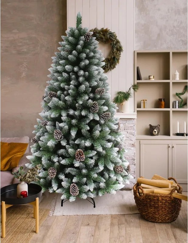 Albero di Natale artificiale innevato Norway H 270 cm x ø 152 cm