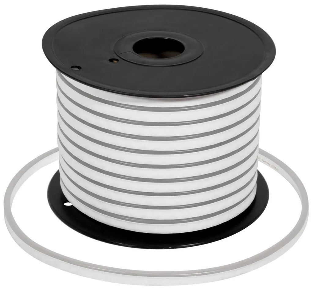 Neon Flex LED Serie 220V 9W/m IP67 50m Flessibile Colore Bianco Naturale 4.000K
