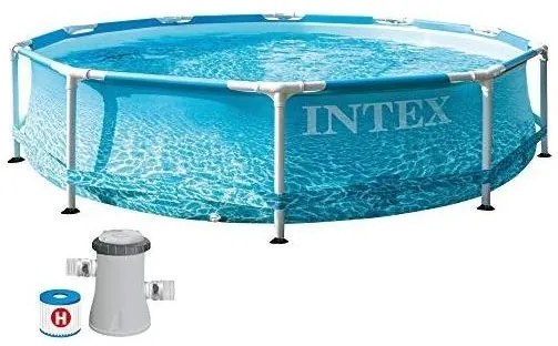 Intex 28208 Piscina Frame Beachside 305x76cm con Pompa