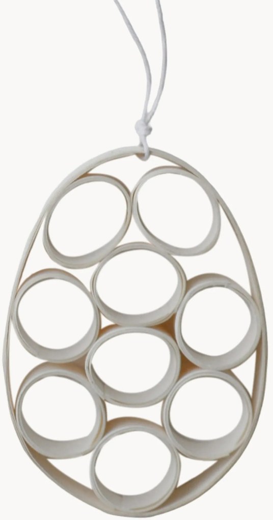 Decorazione pasquale a forma di uovo in carta Circle