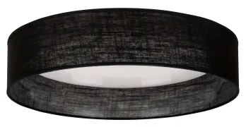 Duolla - Plafoniera LED ROLLER LED/24W/230V diametro 45 cm nero