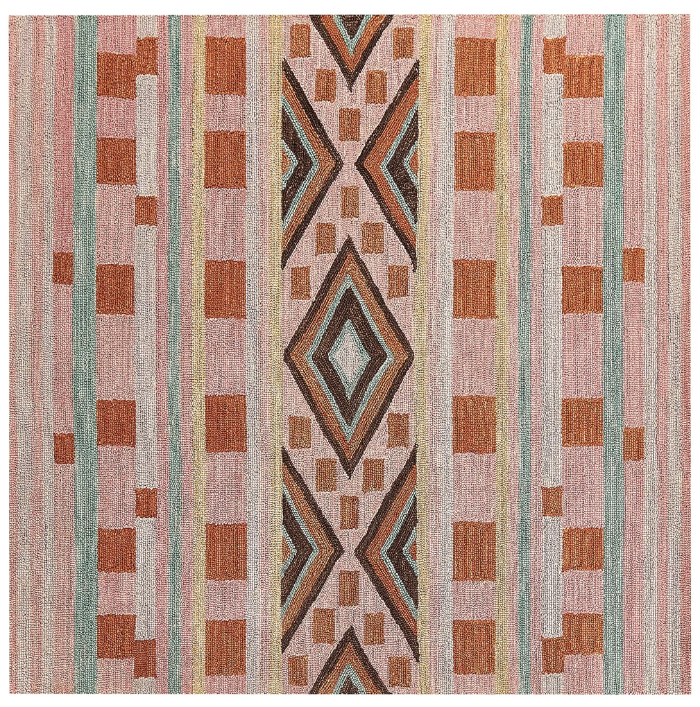 Tappeto lana multicolore 200 x 200 cm YOMRA Beliani