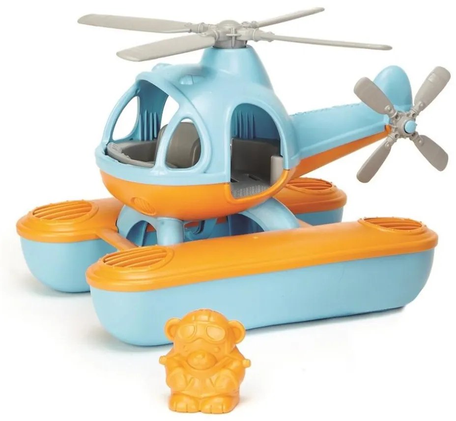 Giocattoli verdi - Idrovolante blu/arancio