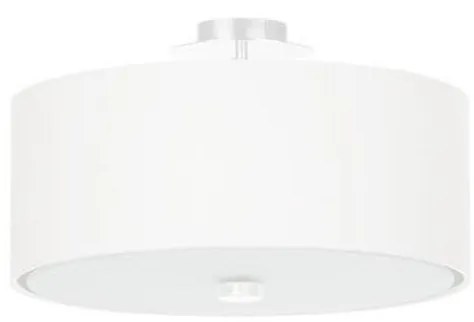 Sollux SL.0759 - Plafoniera SKALA 3xE27/60W/230V diametro 30 cm bianco