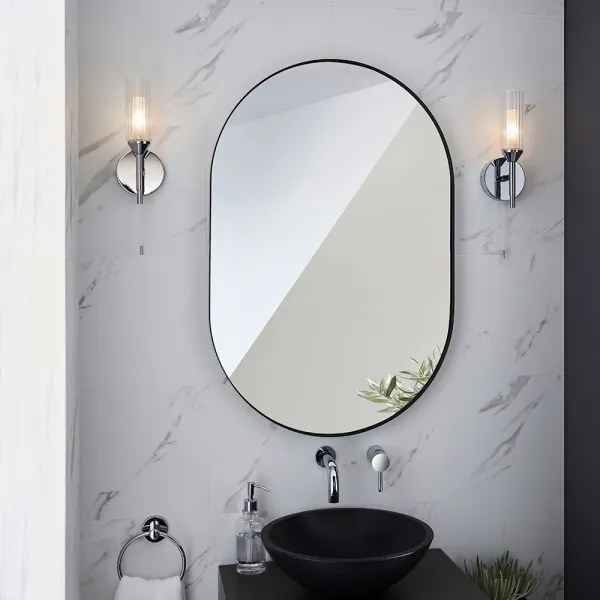 Endon 97171 - Applique da bagno NATORI 1xG9/3W/230V IP44 cromo lucido