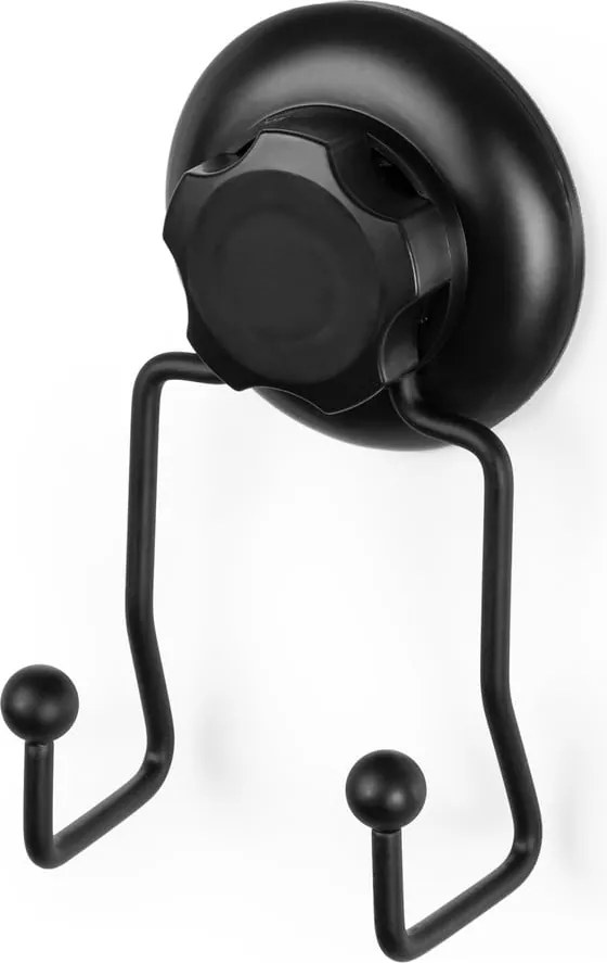 Gancio a muro autoportante nero Doppio nero Bestlock - Compactor