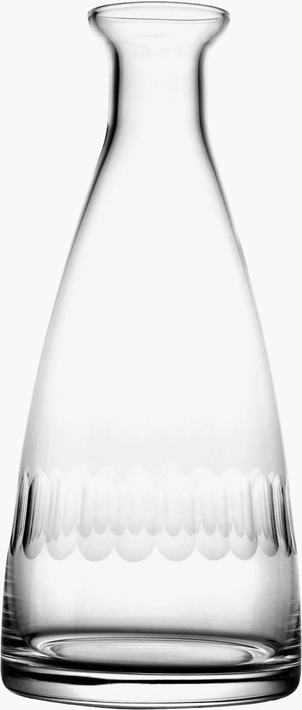Caraffa in cristallo soffiato Lens, 850 ml