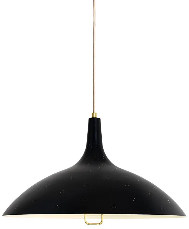 GUBI - 1965 Lampada a Sospensione Ottone/Nero GUBI