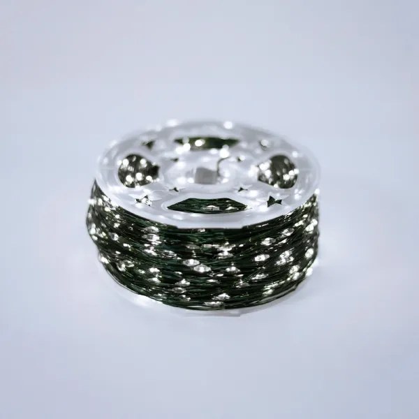 Catena luminosa natalizia a LED per esterni 1500xLED/230V 8 funzioni 153 m IP44 bianco freddo + telecomando