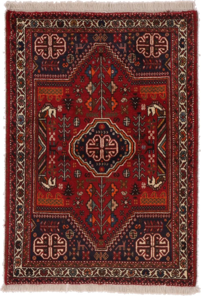 Shiraz Tappeto persiano 150x110 (Iran) Annodato A Mano