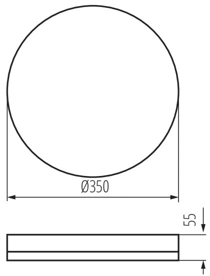 Kanlux 37301 - Lampada tecnica LED con sensore IPER LED/35W/230V IK10 IP65 arrotondato