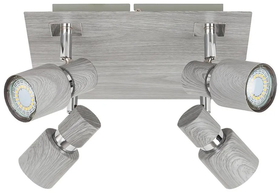 Rabalux 6128 - Faretto MERKUR 4xGU10/50W/230V