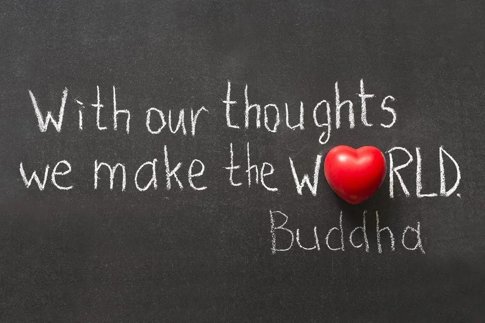Quadro su tela – Citazione di Buddha