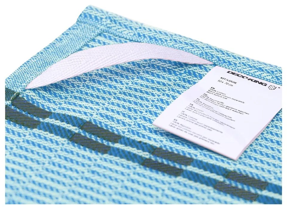 Asciugamani in cotone in set da 3 50x70 cm Louie - DecoKing