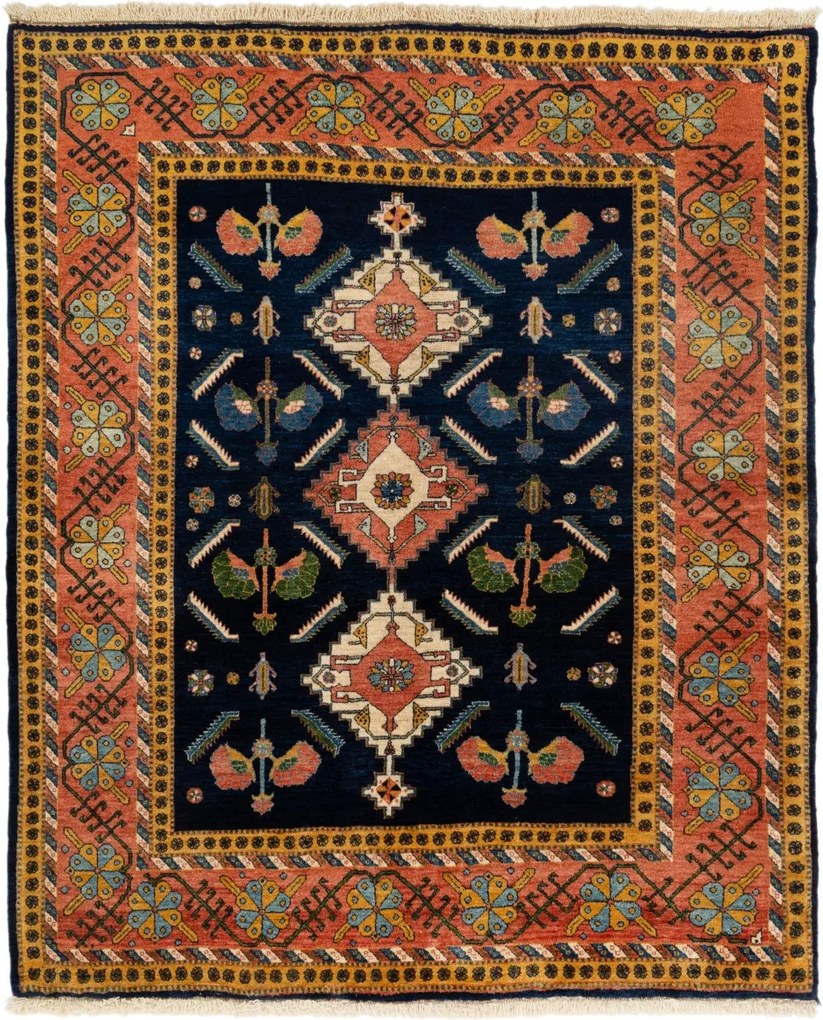 Gashghai Tappeto 210x180 (Iran) Annodato A Mano