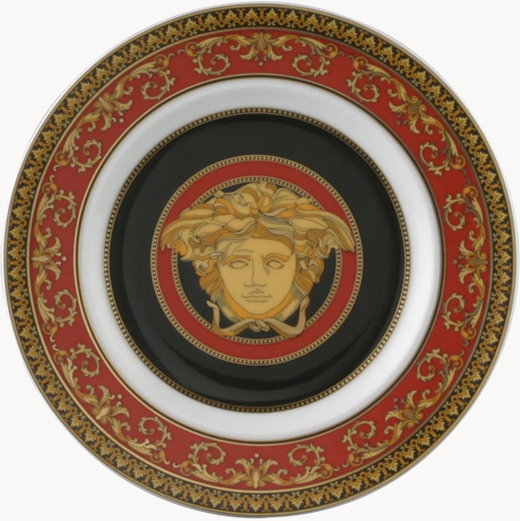 Piatto da pane in porcellana Medusa