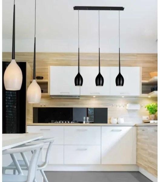 Azzardo AZ0100 - Lampadario a sospensione con filo IZZA 4xE14/40W/230V