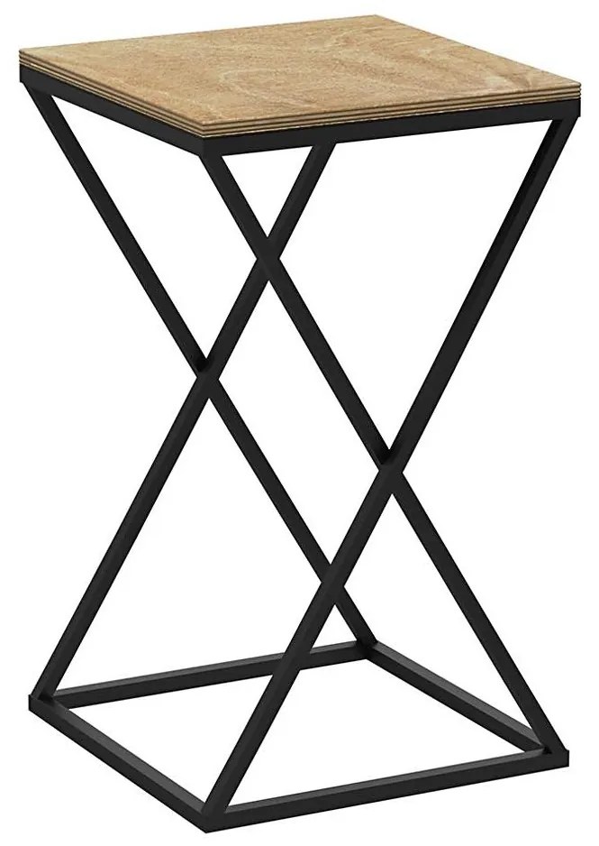 Portafiori 40x24 cm nero