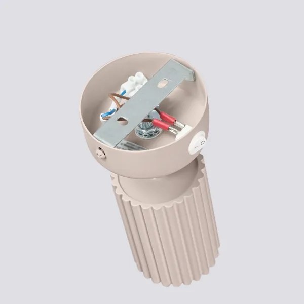 Brilagi - Faretto da parete CRESTO 1xGU10/10W/230V taupe