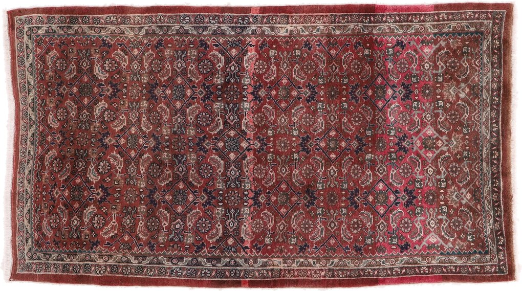 Hamedan Tappeto persiano 230x130 (Iran) Annodato A Mano