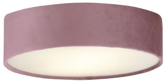 Searchlight 23298-2PI - Plafoniera DRUM PLEAT 2xE27/15W/230V rosa