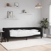 Divano Letto con Materasso Nero 80x200 cm in Vellutocod mxl 119794