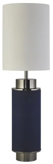 Searchlight EU59041BK - Lampada da tavolo FLASK 1xE27/60W/230V blu