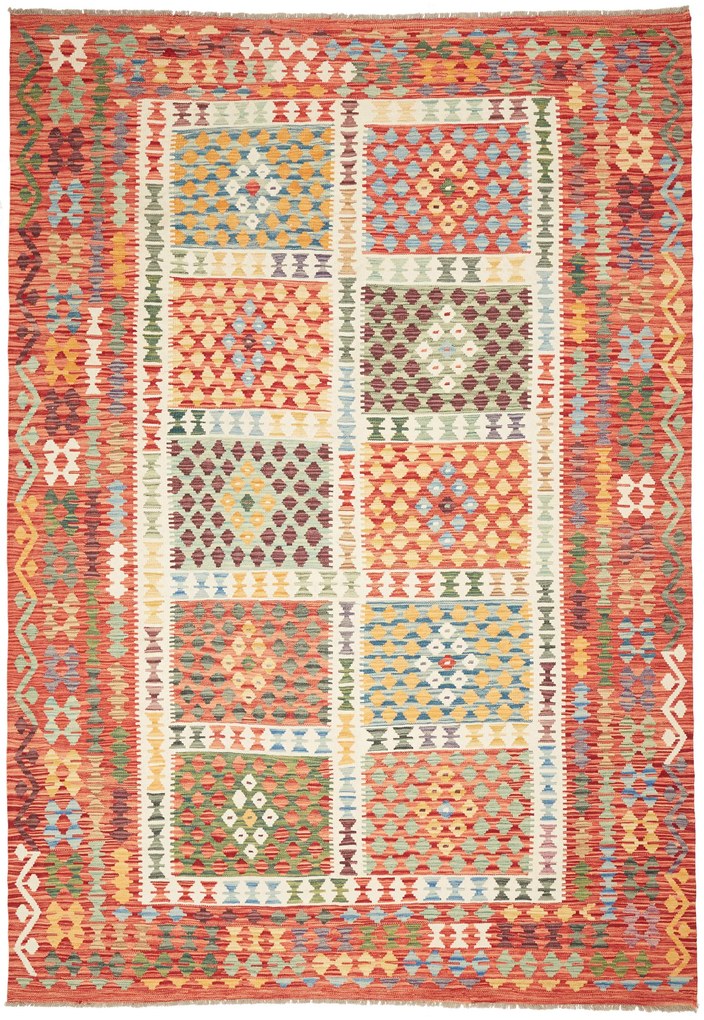 Kilim Tappeto orientale 210 x 300 (Pakistan) Tessuto A Mano