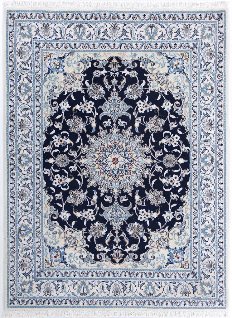 Nain Tappeto persiano 150 x 200 (Iran) Annodato A Mano