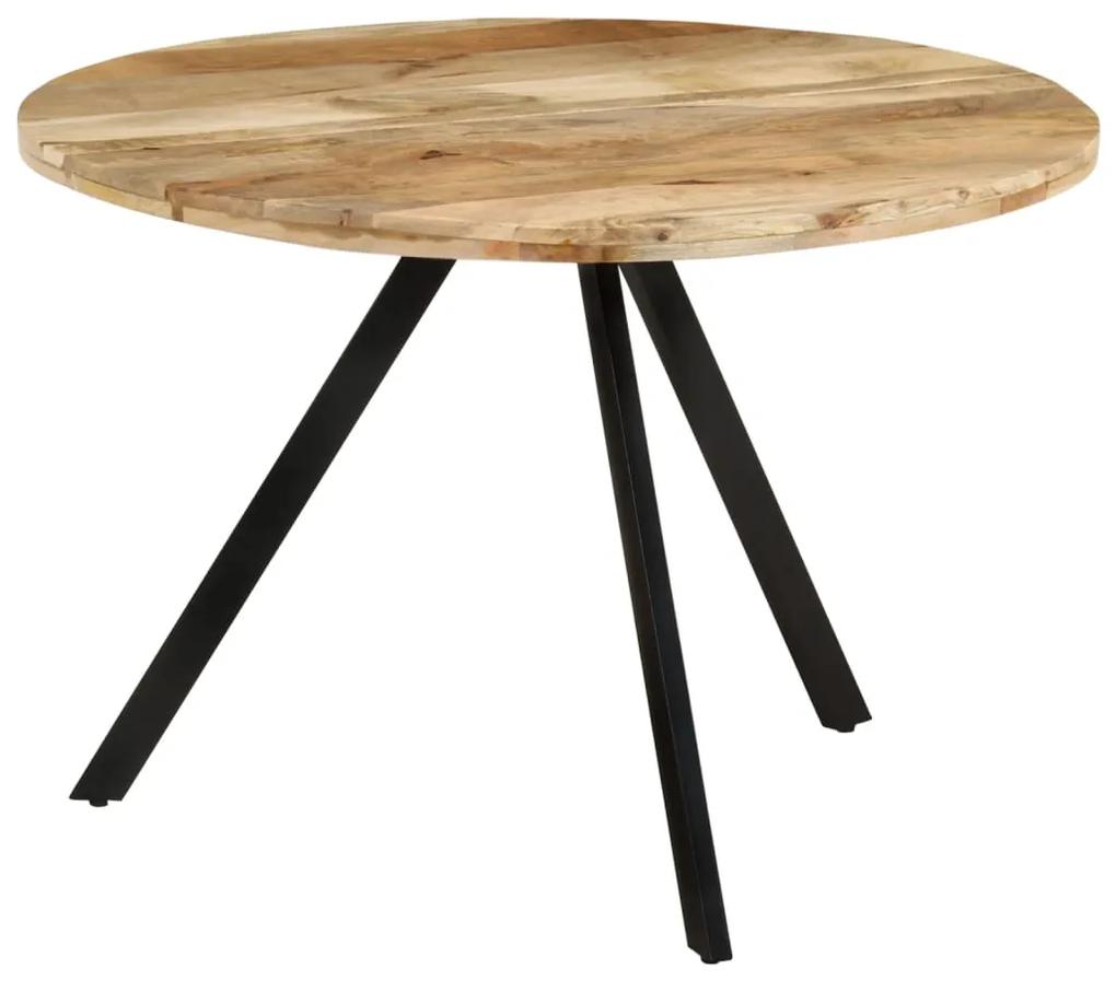 Tavolo da Pranzo 110x75 cm in Legno Massello di Mango
