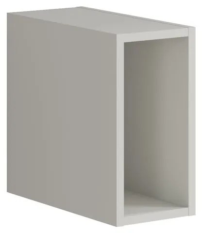 Struttura pensile da bagno Pixel laccato opaco grigio pastello L 20 x H 40 x P 45.5 cm