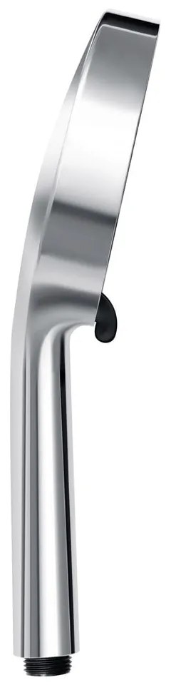 Soffione per doccia color argento lucido in plastica ø 12 cm Softwater – Wenko