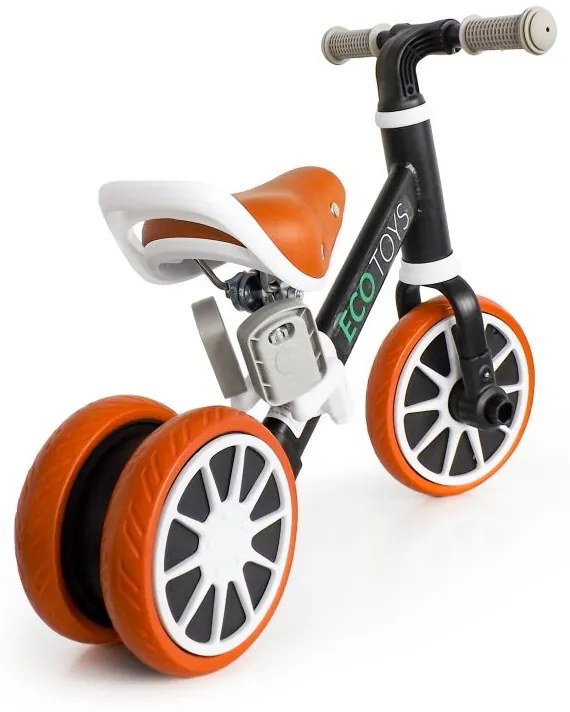 Triciclo di equilibrio per bambini in nero ECOTOYS