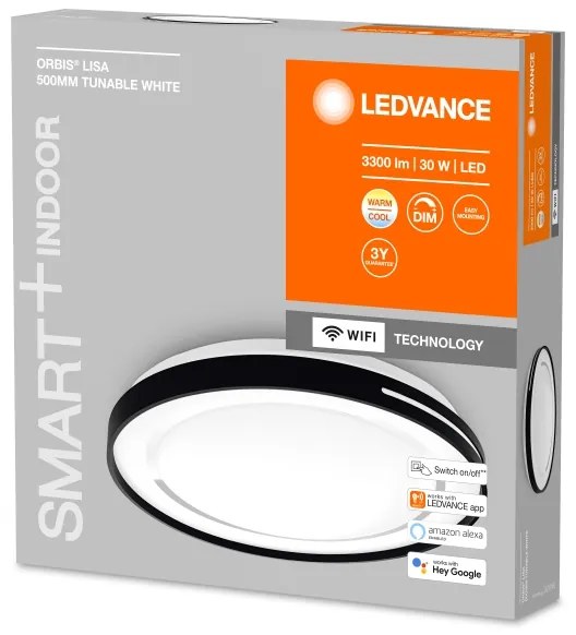 Ledvance - Plafoniera LED dimmerabile SMART+ ORBIS LED/30W/230V Wi-Fi