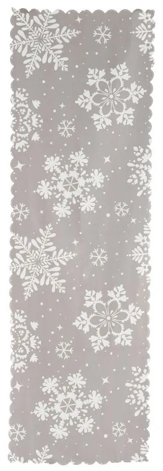 Set di 4 federe natalizie e runner da tavola Fiocchi di neve - Minimalist Cushion Covers
