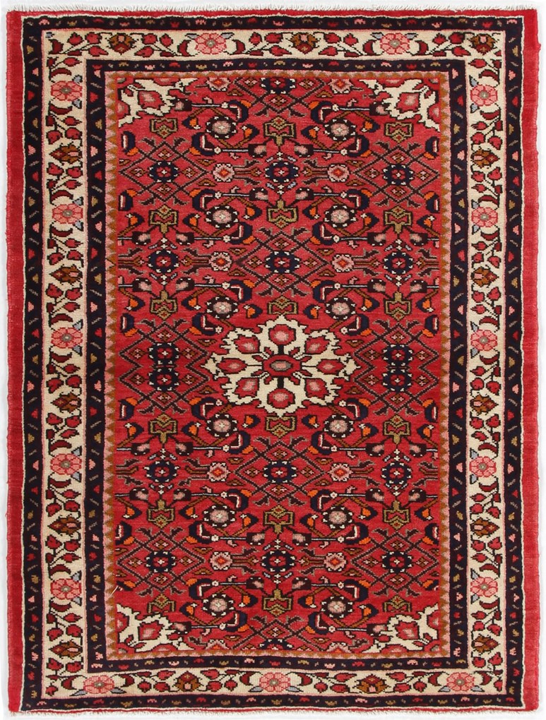 Hamedan Tappeto 150 x 110 (Iran) Annodato A Mano