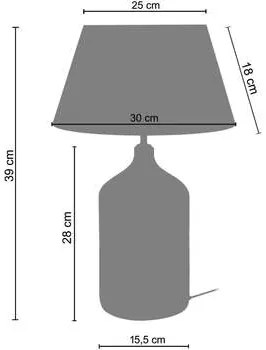 Tosel  Lampade d’ufficio lampada da comodino tondo vetro viola e bianco  Tosel