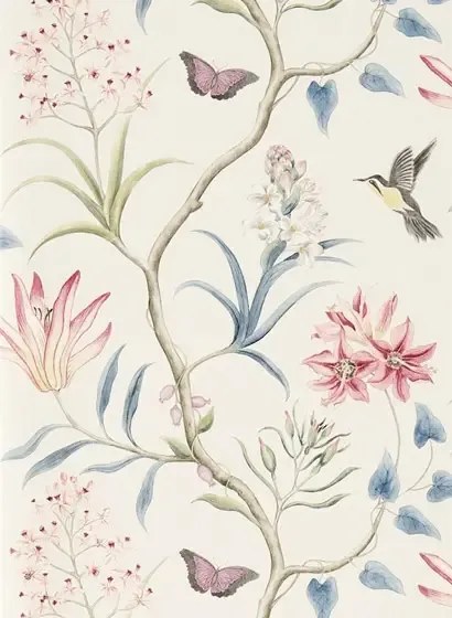 Sanderson Carta da parati Clementine - Indienne