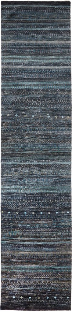 Loribaft Tappeto 430 x 90 (Pakistan) Annodato A Mano