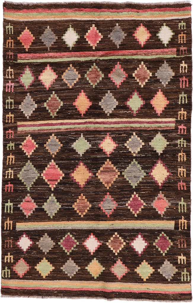 Gabbeh Tappeto persiano 190 x 130 (Iran) Annodato A Mano