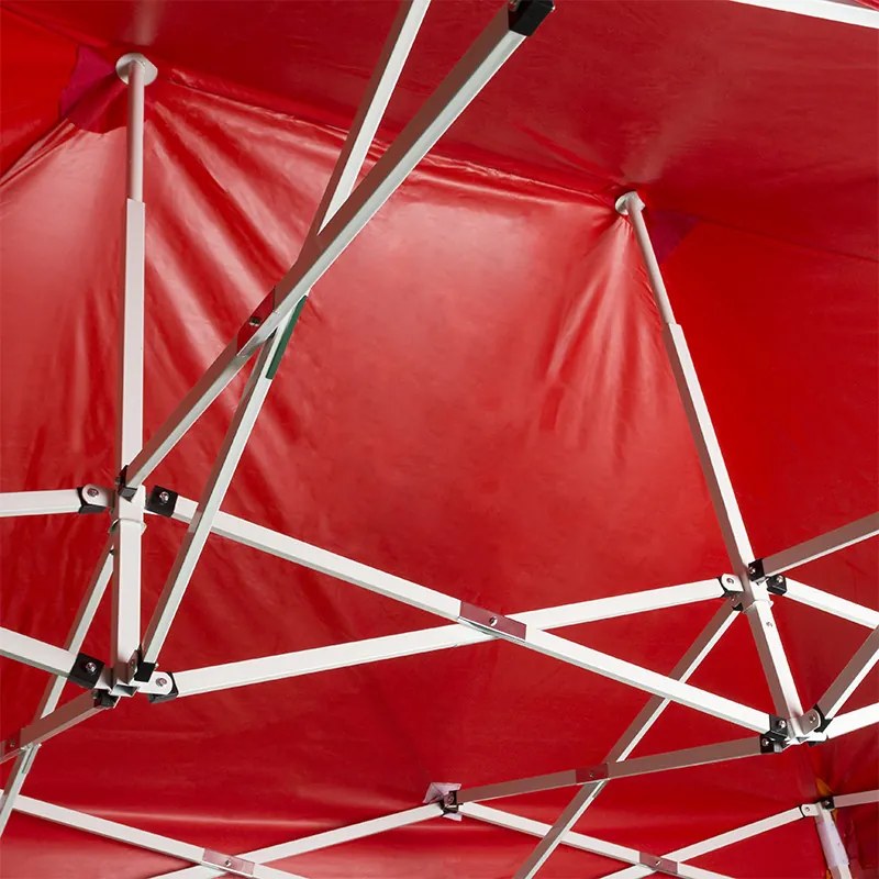 Gazebo 3x2 Eco (Kit Completo) - Rosso