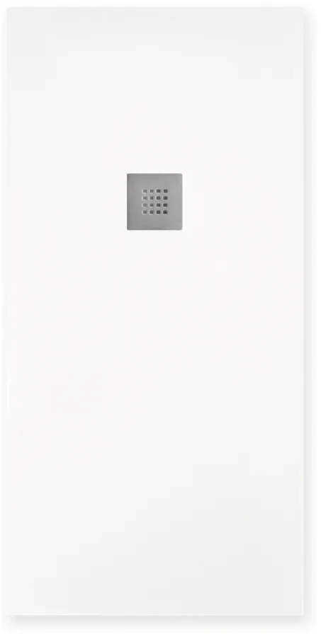 Piatto Doccia 90x140 Effetto Pietra "Tenerife" Bianco