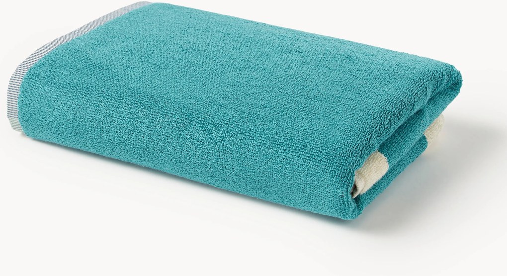 Asciugamano in cotone organico pettinato Combed